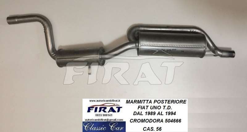 MARMITTA FIAT CROMA 2000 CHT - IE ANT. (1577)